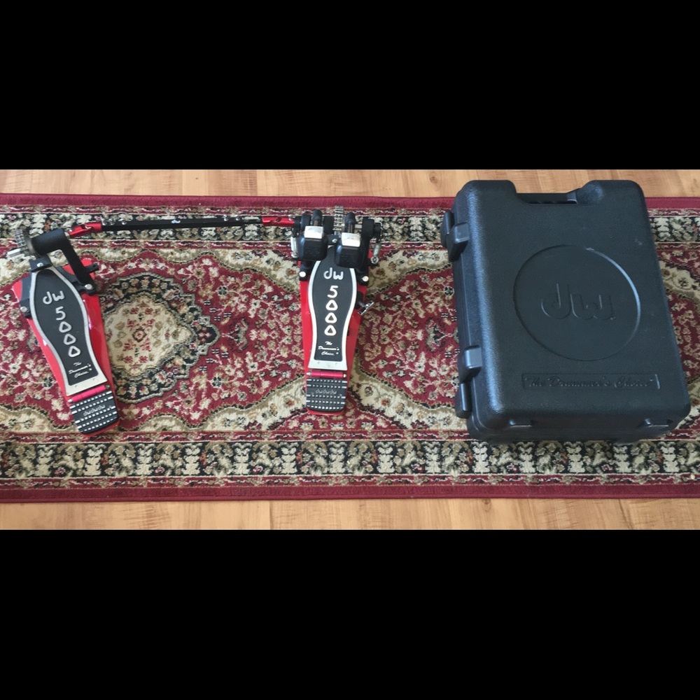 DW 5000 double bass pedal